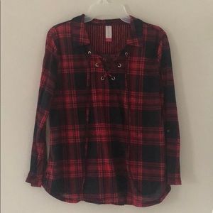 Plaid Flannel Shirt